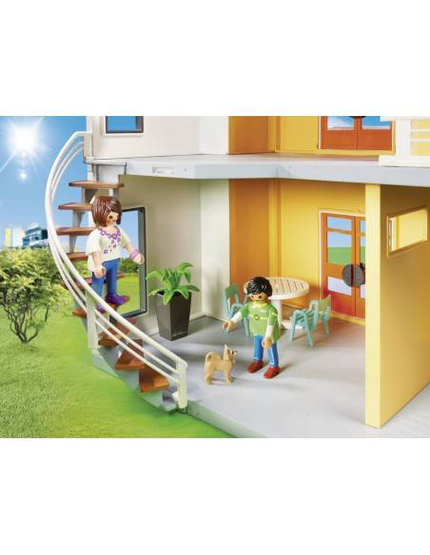 Playmobil 9266 city life modern house with working doorbell, , medium image number null