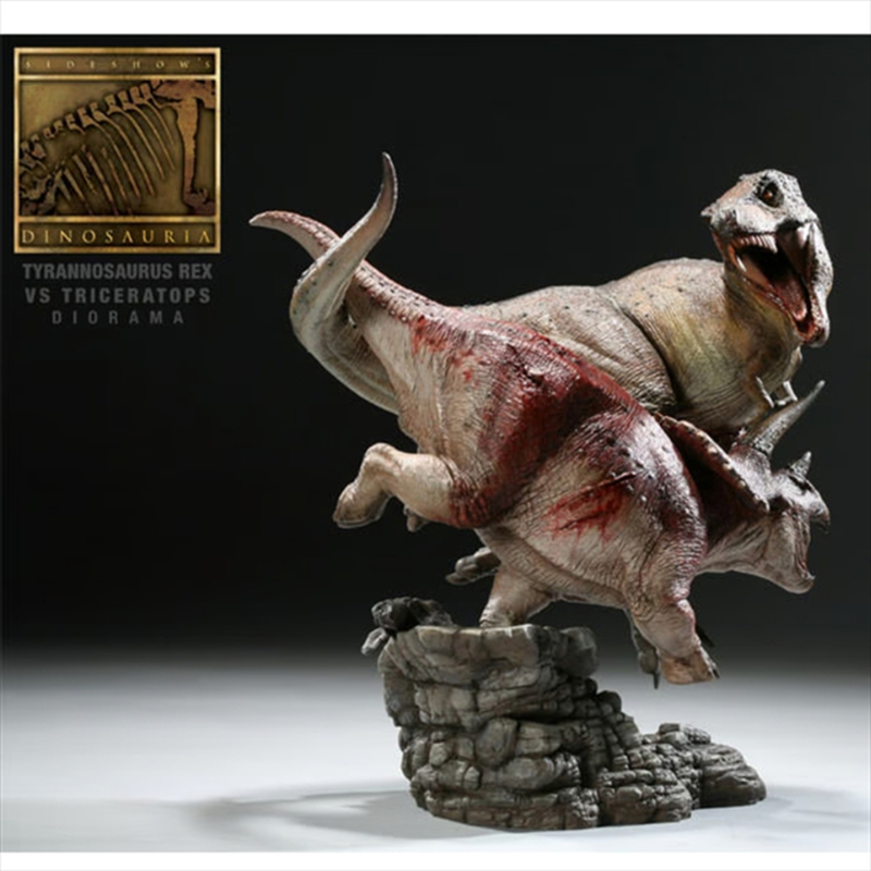 Product image: Tyrannosaurus rex vs triceratops diorama limited edition 0208/500, , medium-null