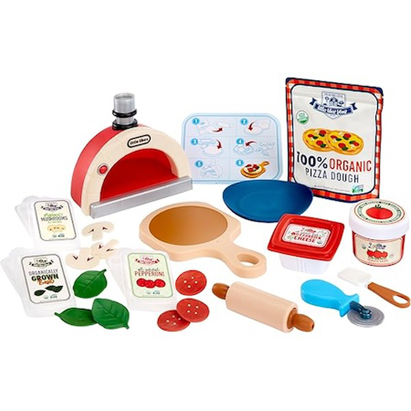 Little tikes creative chef pizza kit set 3y+ (488771), , medium-null
