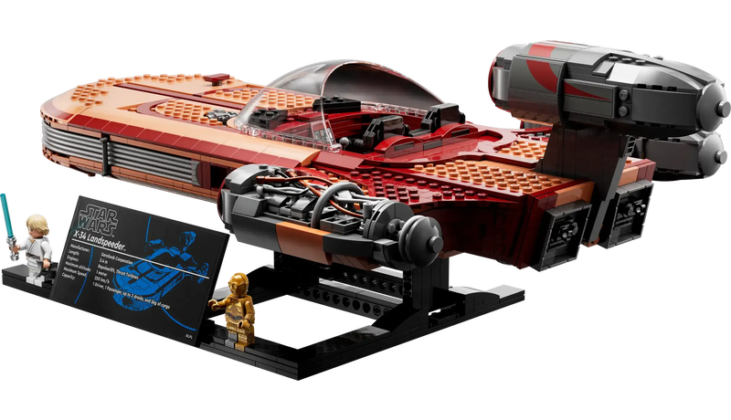 Product image: Lego star wars 75341 luke skywalker’s landspeeder, , medium-null