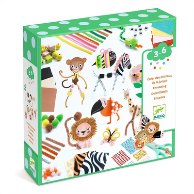 Creativity kit jungle animal, , medium