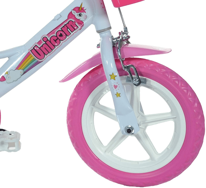 Dino bikes 124rl-un unicorn 12" bicycle, , medium-null