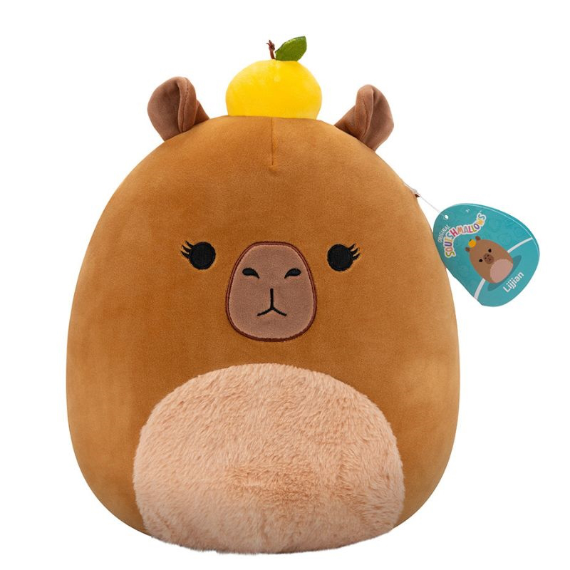 Product image: Squishmallows - lijjian the capybara 30 cm sqcr07691, , medium-null