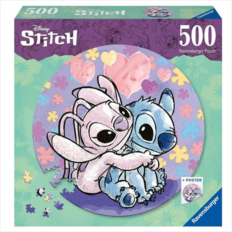 Ravensburger puzzle 500 pcs stitch 17581, , medium-null