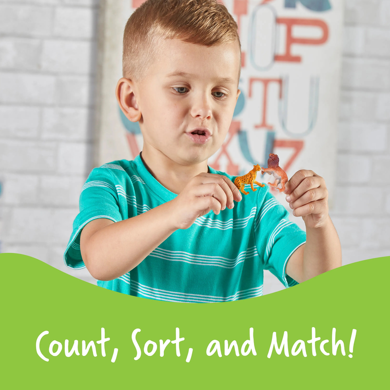 Learning resources jungle animal counters (set of 60), , medium image number null