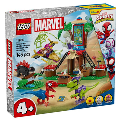 Lego 11200 marvel - spidey and gobbys raptor battle at tree house hq, , medium