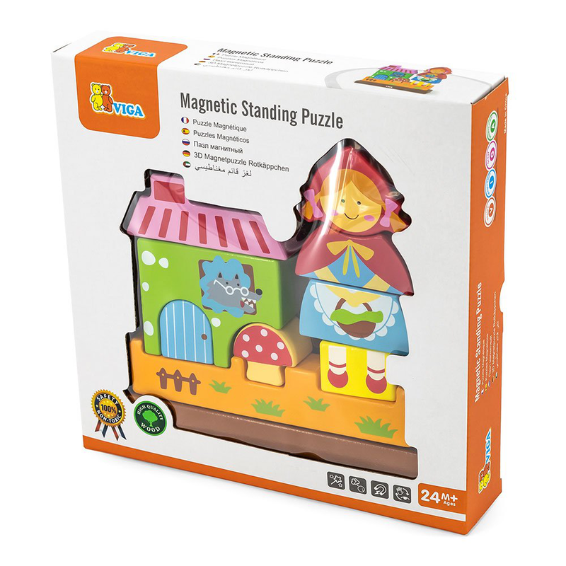 Product image: Magnetic 3d puzzle - red riding hood, , medium-null