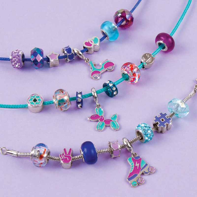 Product image: Make it real halo charms bracelets true blue, , medium-null