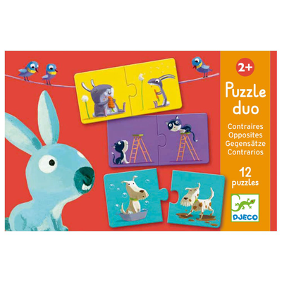 Puzzle duo opposites, , medium