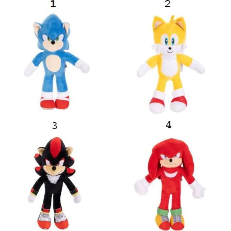 Jakks pacific sonic 3 movie plush basic 9 424674, , medium-null