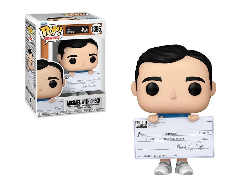 Funko pop! The office - michael with check #1395, , medium-null