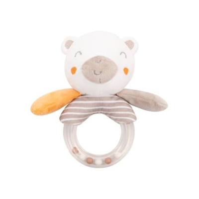 Kikka boo plush rattle toy my teddy, , medium