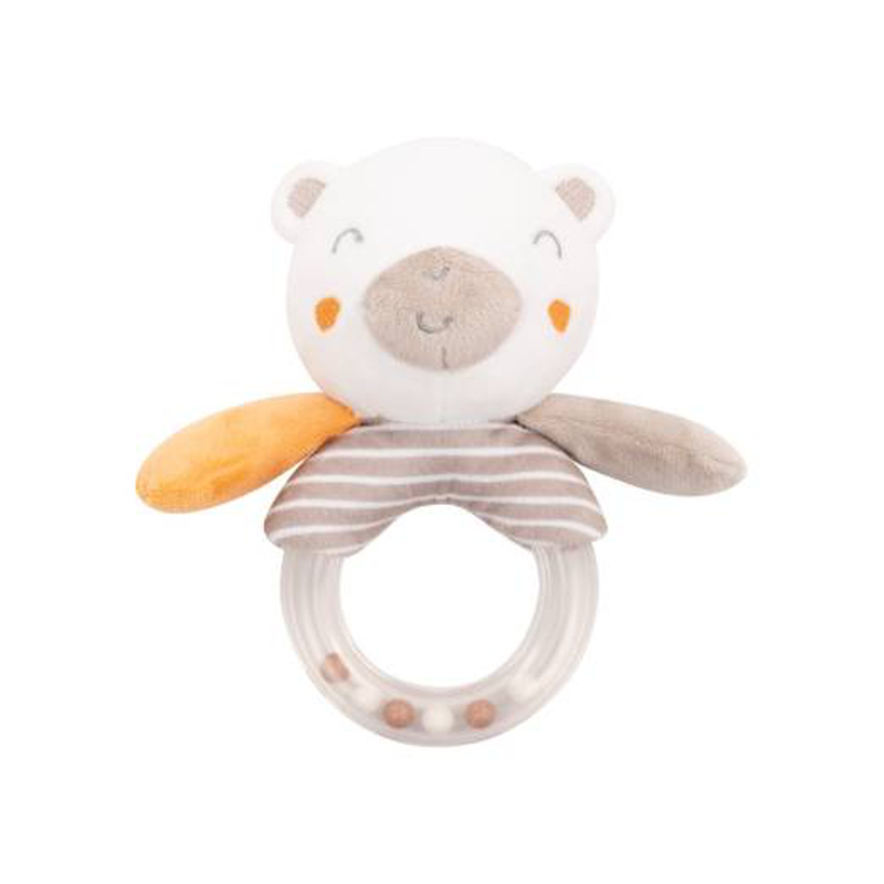 Kikka boo plush rattle toy my teddy, , medium-null