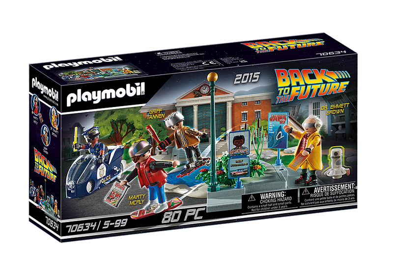 Product image: Playmobil 70634 back to the future part II hoverboard chase, , medium-null
