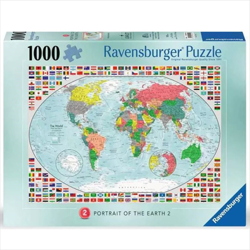 Ravenburger puzzle 1000 pcs portrait of the earth 2 12000052, , medium-null