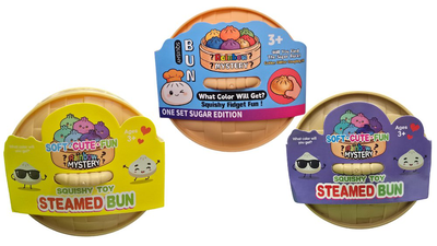 Whole box mystery squishy dumpling &ndash; viral tiktok fidget toy (random choice) 12pcs, , medium