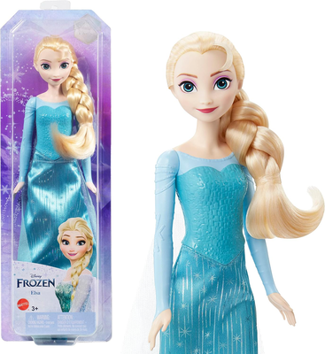 Disney frozen basic doll elsa hlw46 3y+