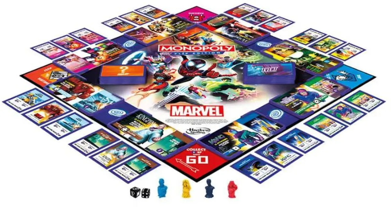 Product image: Hasbro monopoly marvel flip edition f9931 8y+ greek version, , medium-null