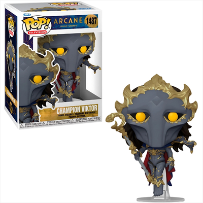 Funko pop! Animation: arcane league of legends - champion viktor #1487 vinyl figure, , medium