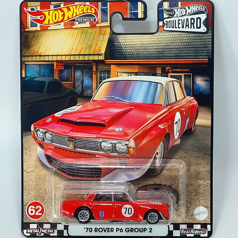 Hotwheels premium | boulevard | '70 rover p6 group 2 #62, , medium image number null
