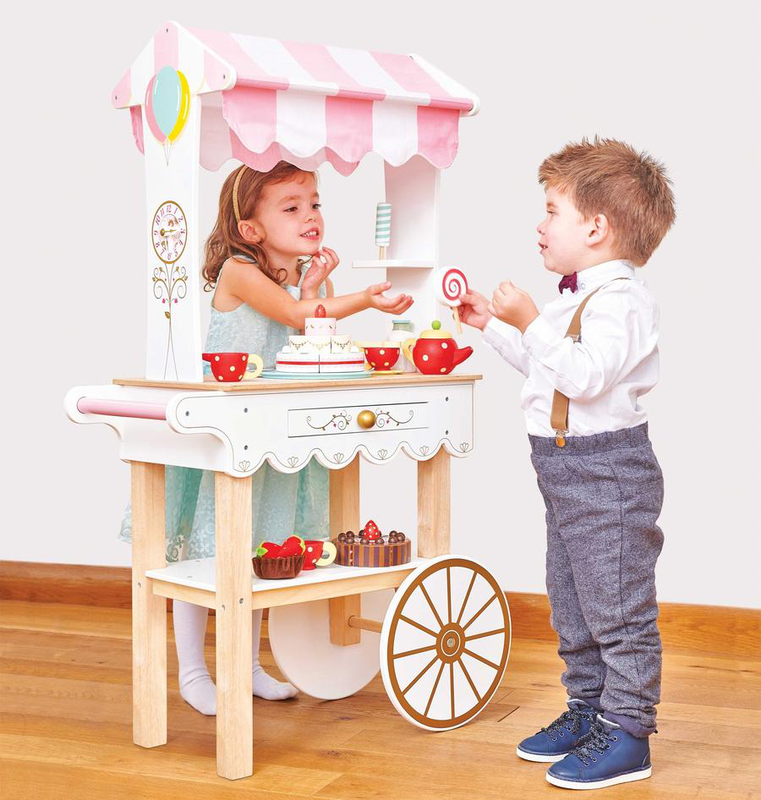 Tea & treats trolley by le toy van, , medium image number null