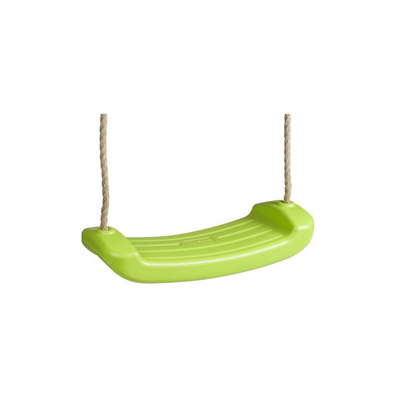 Cradle seat straight plastic with belts green, Green, medium