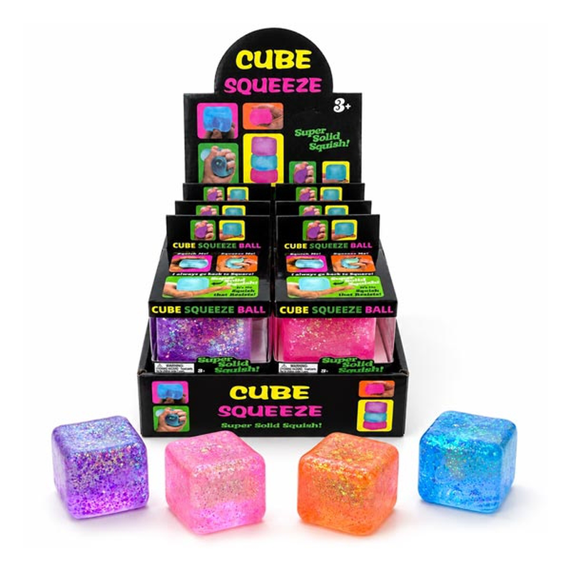 Squishy nice cube glitter-null