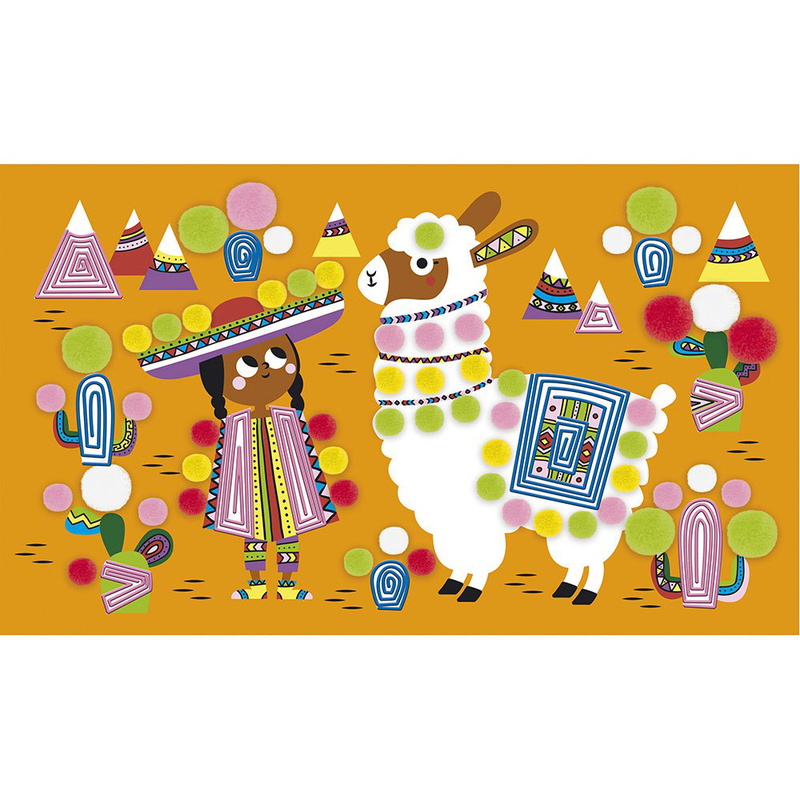 Llama pom poms, , medium image number null