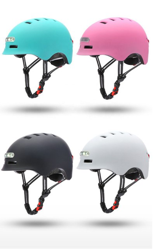 Kickstart rechargeable smart electric helmet (Small)-null