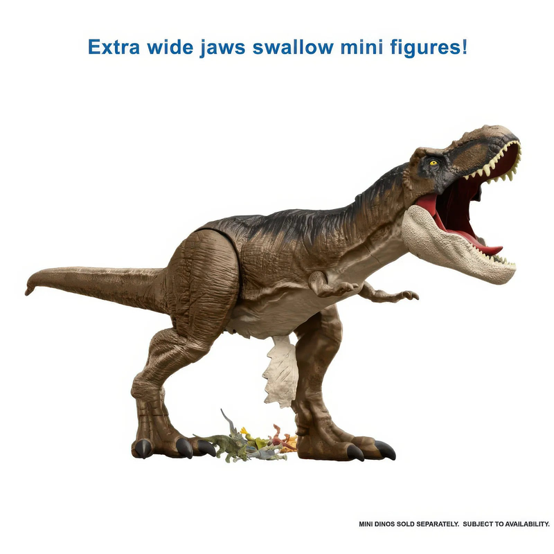 Jurassic world super colossal tyrannosaurus rex dinosaur figure, , medium image number null