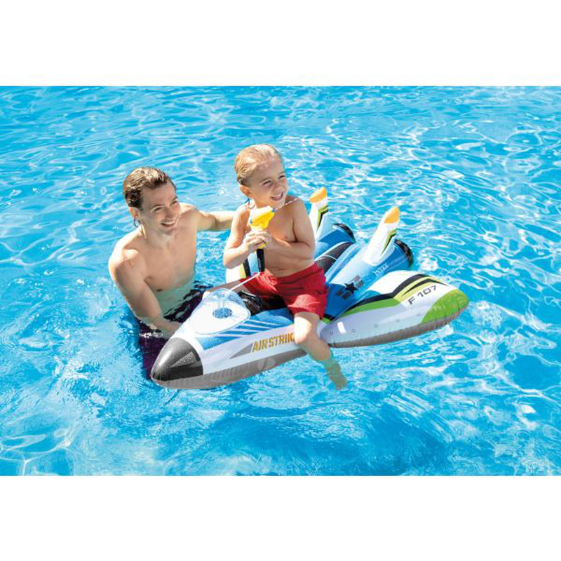 Product image: Ride on 46x46'' water gun plane-null