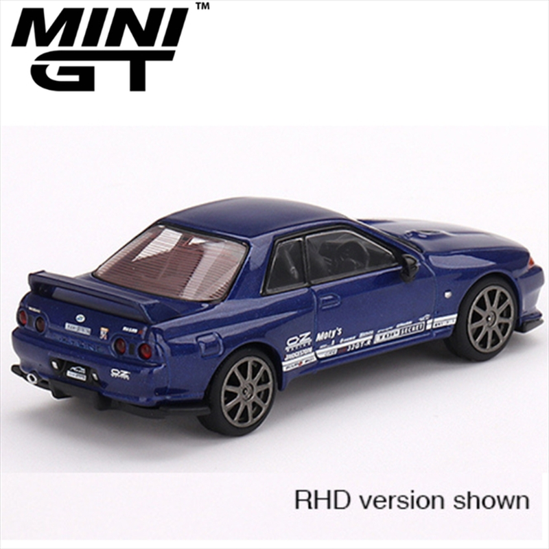 Product image: Mini gt 1/64 nissan skyline gt-r top secret vr32, metallic blue, , medium-null