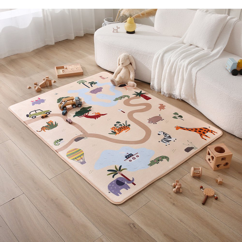 Safety mat safari 160  x 120 x 1.5 cm, , medium image number null