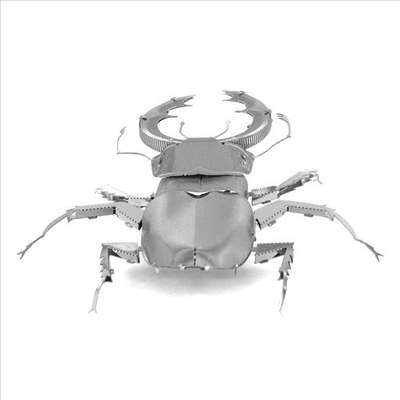 Fascinations metal earth stag beetle, , medium