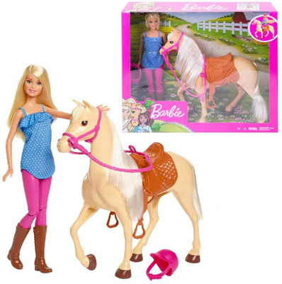 Barbie doll & horse playset fxh13 3y+