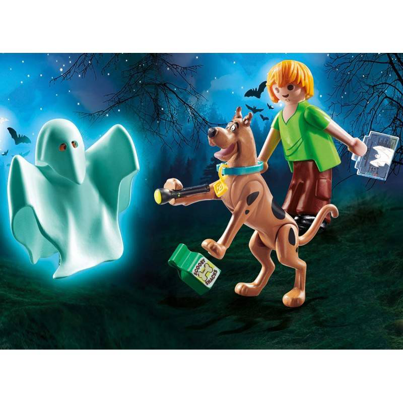 Product image: Playmobil 70287 scooby-doo! Scooby and shaggy with ghost, , medium-null