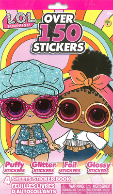 Lol surprise sticker book (4 sheets 150+ stickers), , medium