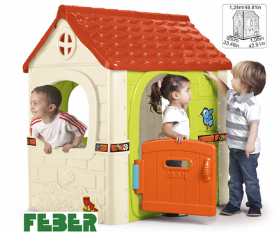 House with opening door, for playing indoors or outdoors, , medium