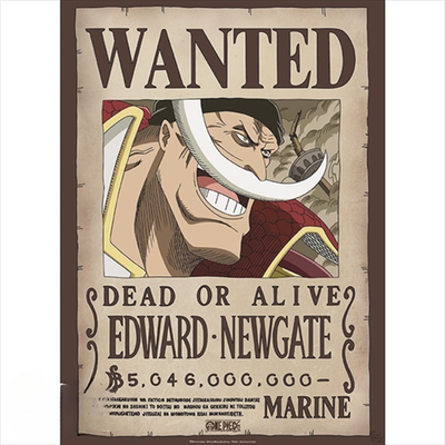 Abysse one piece - wanted whitebeard poster 52x38cm gbydco263, , medium