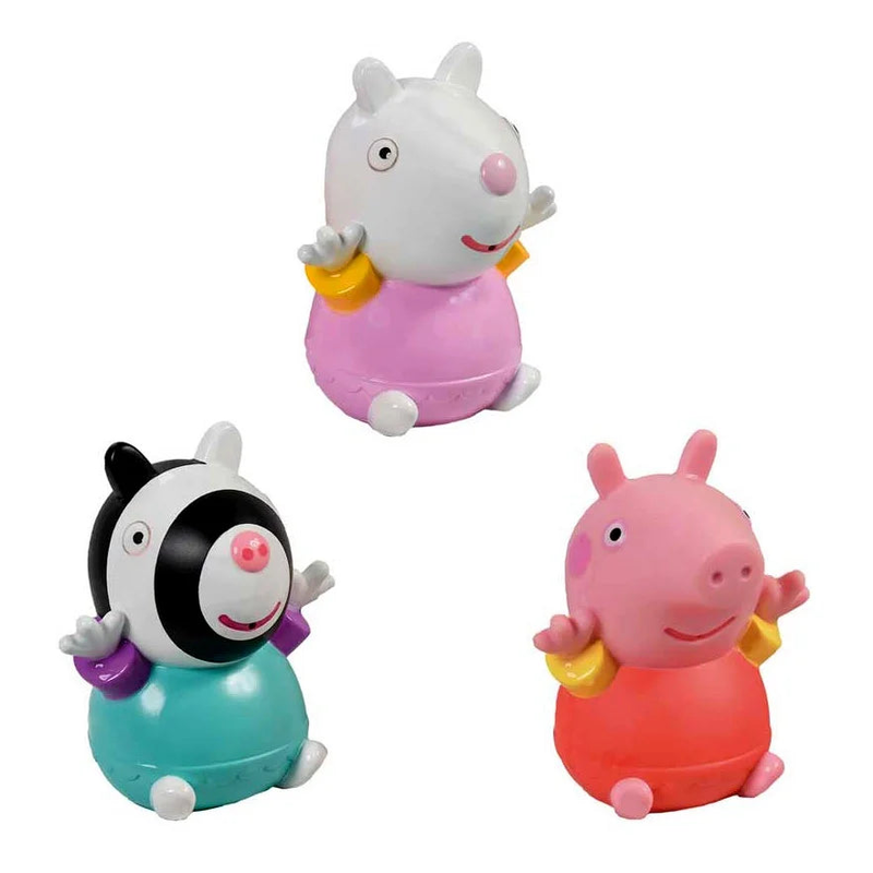 Peppa pig peppa & friends bath squirters image number null