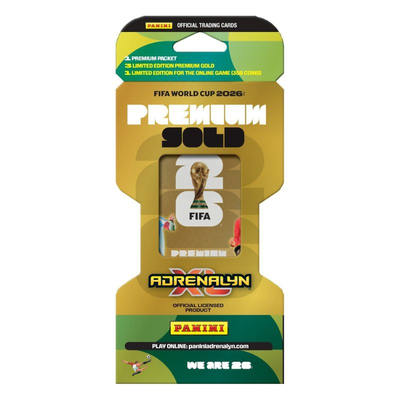 Panini adrenalyn xl: FIFA world cup 2026 premium gold - blister pack pa.gb.wc.226, , medium