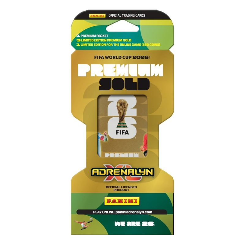 Panini adrenalyn xl: FIFA world cup 2026 premium gold - blister pack pa.gb.wc.226, , medium-null