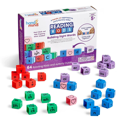 Hand2mind reading rods building sight words