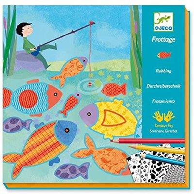 Djeco rubbing a day in the countryside, , medium