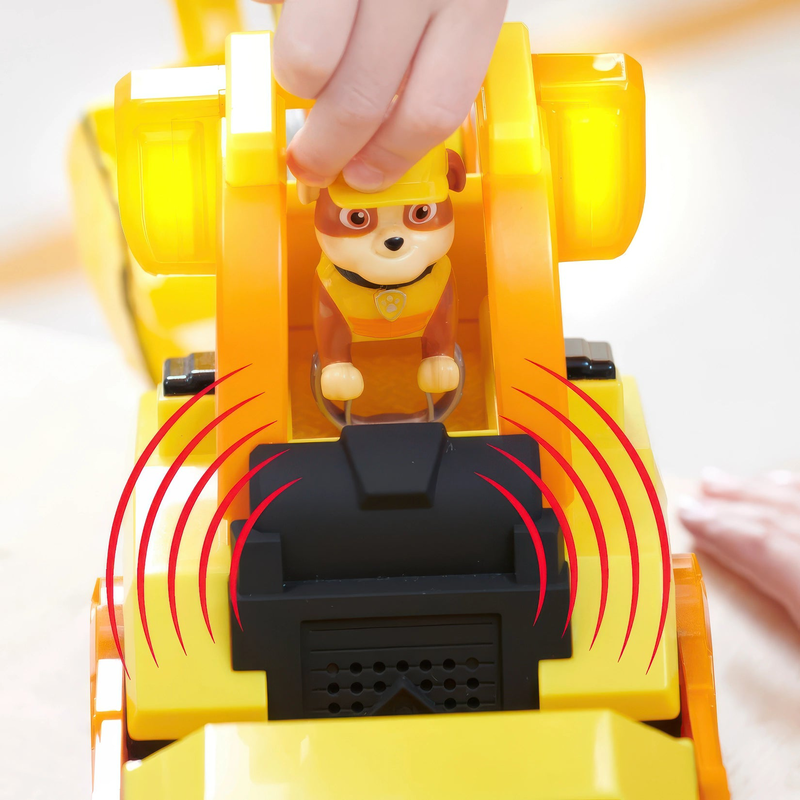 Rubble & crew rubble's barn yard deluxe bulldozer, , medium-null