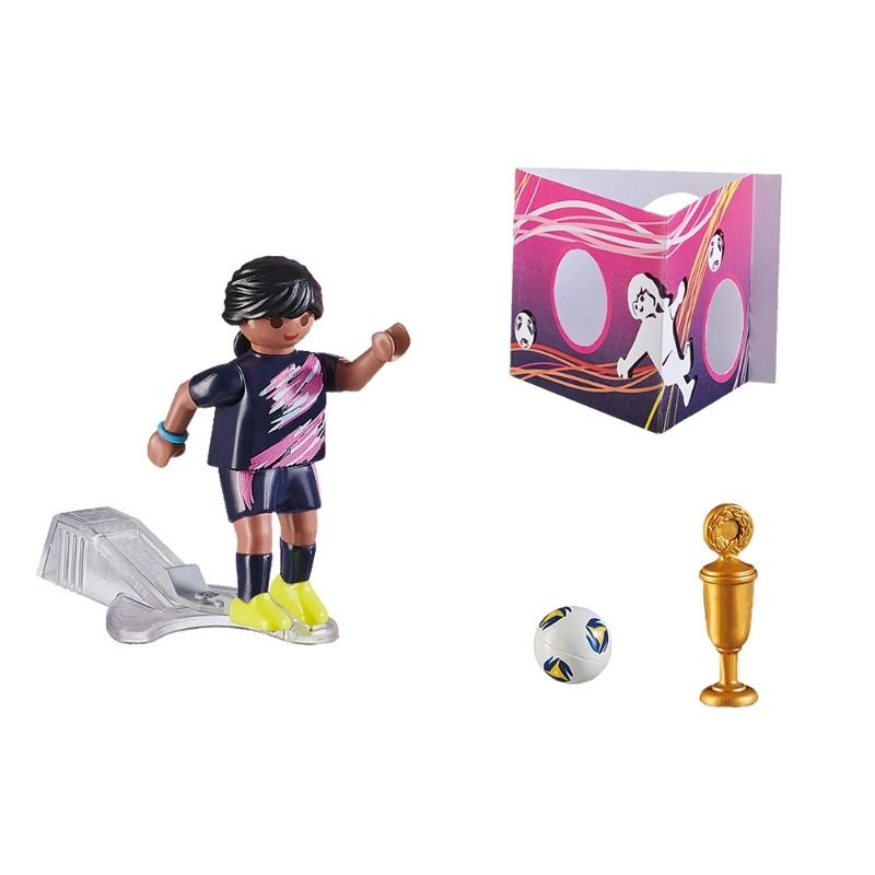 Product image: Playmobil soccer player with goal, , medium-null