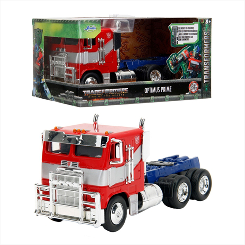 Jada transformers diecast model 1/32 t7 optimus prime truck, , medium image number null
