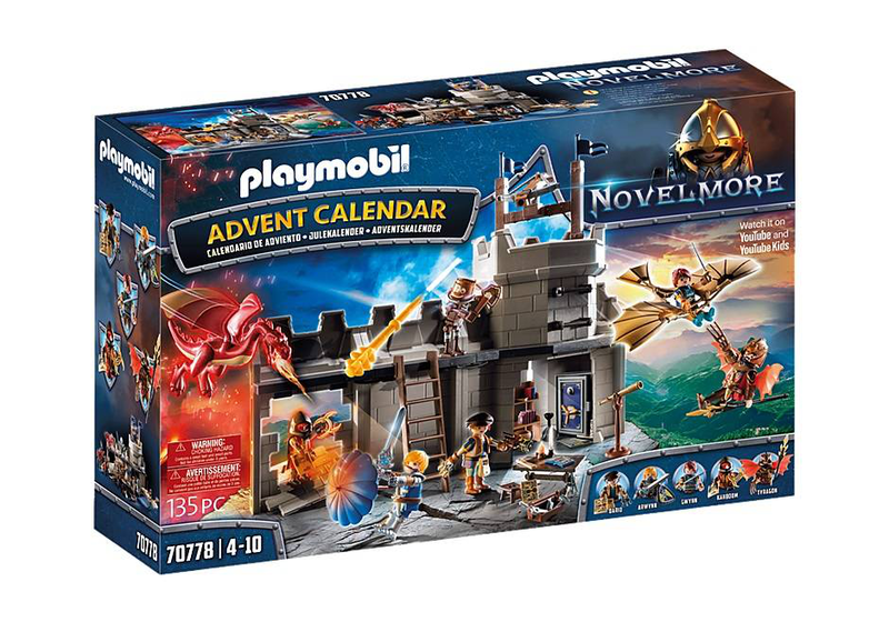 Playmobil 70778 novelmore advent calendar dario da vanci, , medium image number null