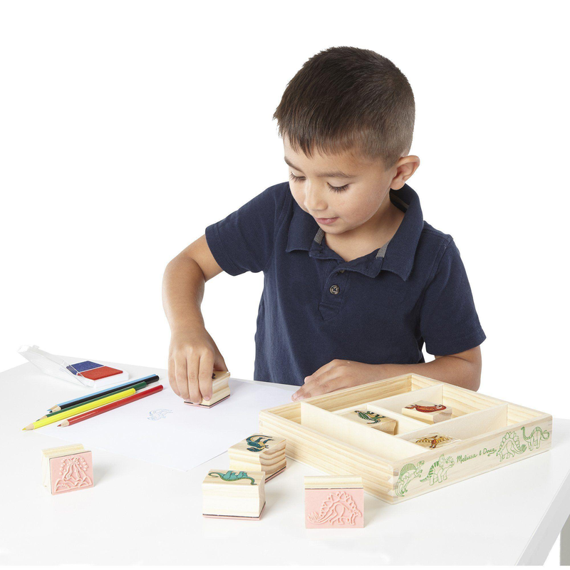 Melissa & doug wooden stamp set, , medium image number null