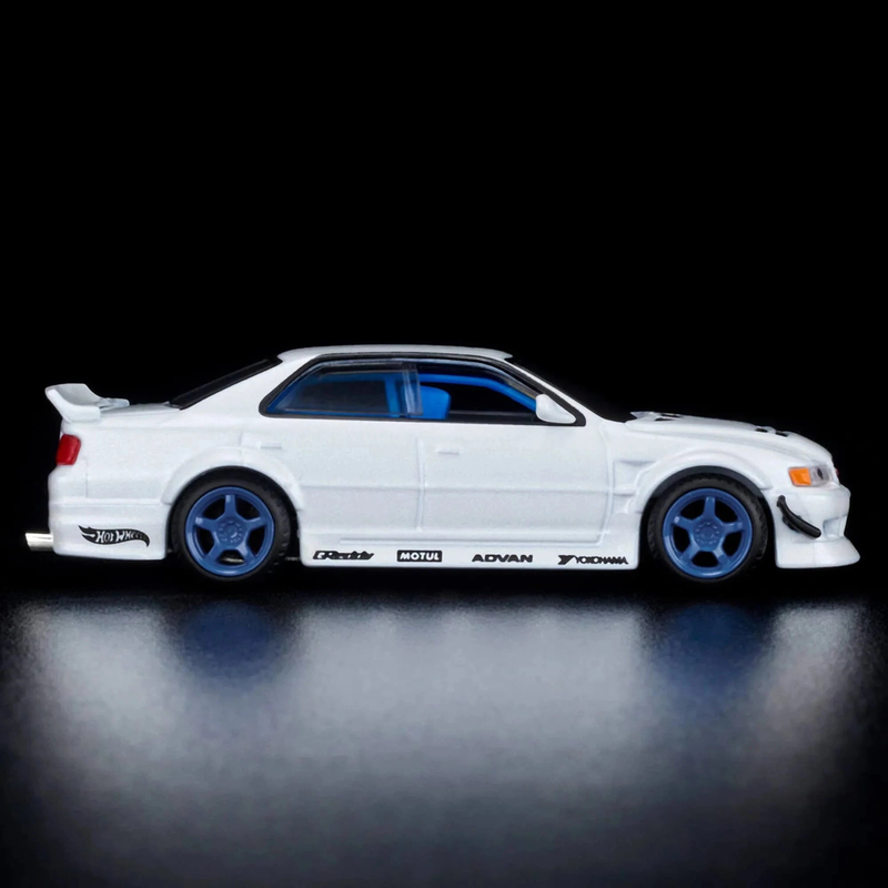 Hot wheels elite 64 1996 toyota chaser jzx100 &ndash; pearlescent white hgW10 die-cast model, , medium-null